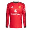 Camiseta Manchester United Primera Equipación Replica 2025-26 mangas largas Camiseta Manchester United Primera Equipación Replica 2025-26 mangas largas